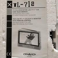 Tv color monitor lcd