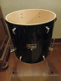 Timpano per batteria FAME Black Piano 16" 