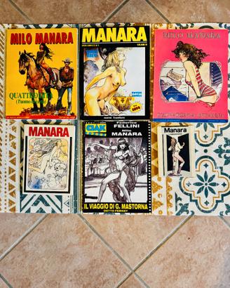 Milo Manara – Fumetti + Tavole da Collezione