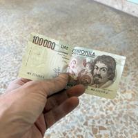 BANCONOTE DA 100.000 lire