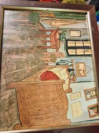 cornici in legno con stampe