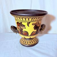 Raro vaso krater greco con scene mitologiche