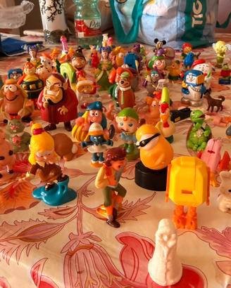 Lotto Sorpresine Kinder Anni 90 + Ricambi Vintage
