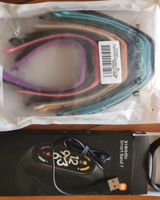 Caricatore e bracciali per Xiaomi Smart Band 7