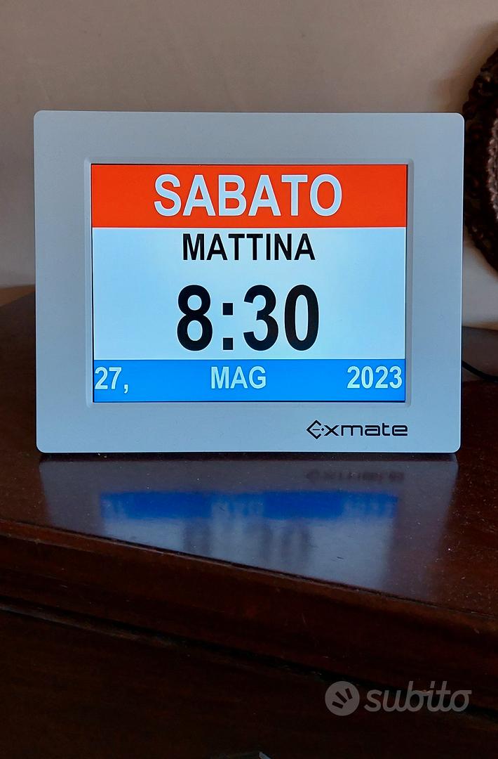Orologio calendario per anziani - Arredamento e Casalinghi In vendita a Roma