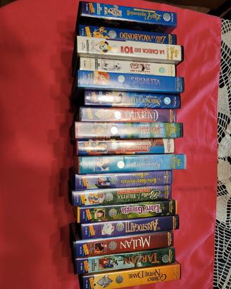 25 vhs Disney e non 