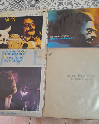 23)lp grandi interpreti e cantautori italiani