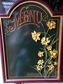 Lavagna in legno a gesso