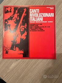 Lp canti rivoluzionari italiani