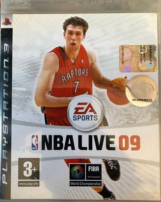 videogioco NBA Live 09 Playstation 3