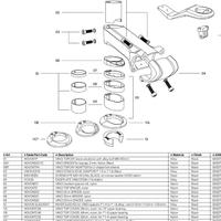 Attacco & manubrio DEDA  440mm in caso sella