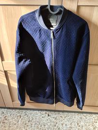 Giacca/Giubbotto Zara Velluto Blu 