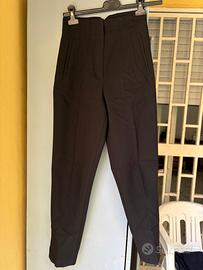 Pantalone Zara nero elegante sartoriale donna