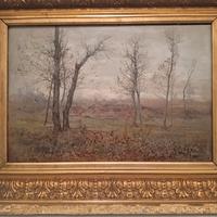 dipinto ALESSANDRO POMA olio 46 x 32 tav