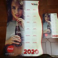 Calendario Coca Cola Gigante e Piccolo 2020