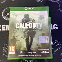 Call of duty modern warfare remastered xbox one