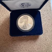 moneta argento american eagle