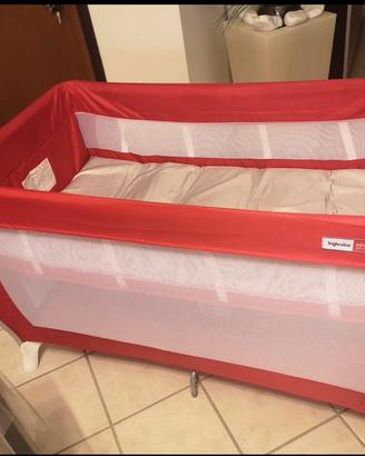Inglesina lodge rosso box/lettino