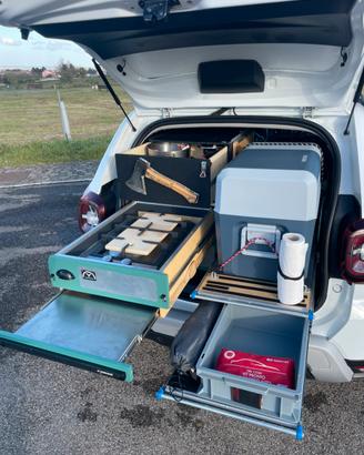 Camperizzazione Baule Dacia Duster 2018-2021