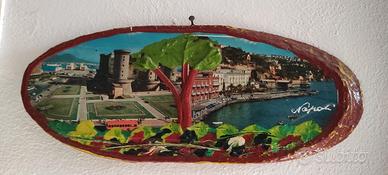 Souvenir panorama Napoli vintage. 20x10