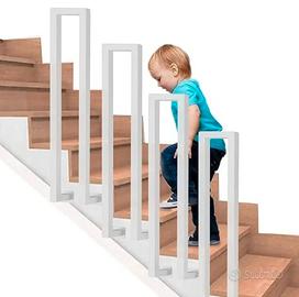 Ringhiera in ferro battuto montaggio laterale