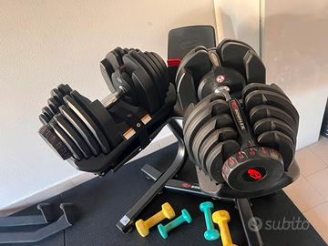 Manubri regolabili da 4 a 41 kg