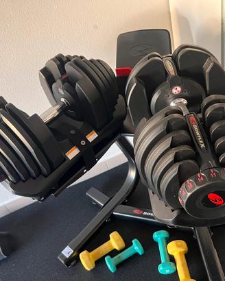 Manubri regolabili da 4 a 41 kg
