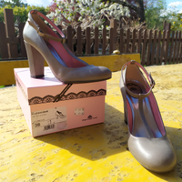 Décolleté Fornarina mod.Mary Jane tacco 10 n.38