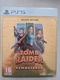 tomb rider I-II-III remastered deluxe edition ps5 