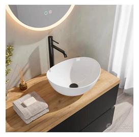 2 x lavabo ovale 40 x 33 ceramica
