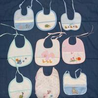 Kit bavete ricamate a mano