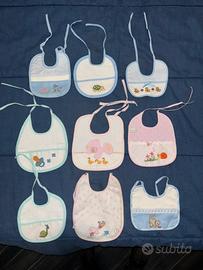 Kit bavete ricamate a mano