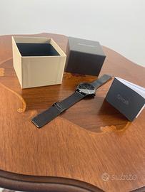 Orologio stroili nero maglia Milano