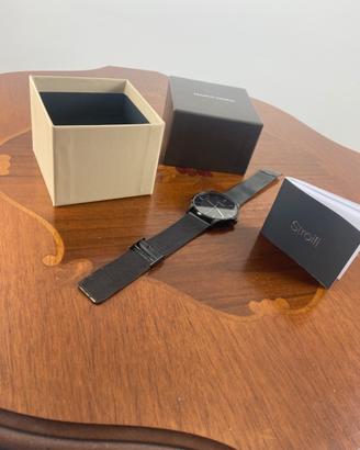Orologio stroili nero maglia Milano