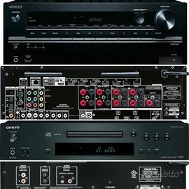 Home theatre Onkyo tx-nr646 + cd Onkyo C-7030 