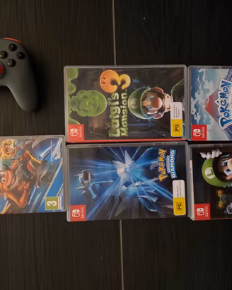 Giochi nintendo e joystick