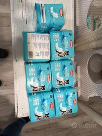 Lotto 7 confezioni di pannolini a fascia x cane