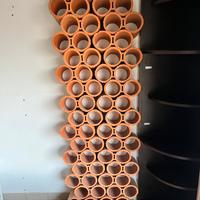 Porta bottiglie vino cantina in terracotta