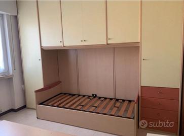 Mobile cabina armadio con cassetti