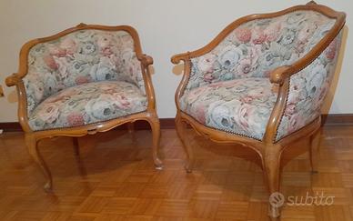 Poltroncine chippendale n.2