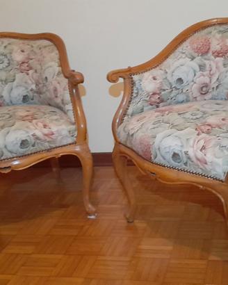 Poltroncine chippendale n.2