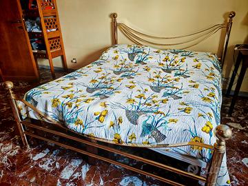 Letto ottone antico