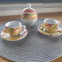 2 tazzine caffè + zuccheriera THUN