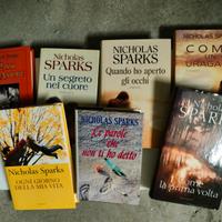 Serie di 7 libri di Nicholas Sparks (usati)