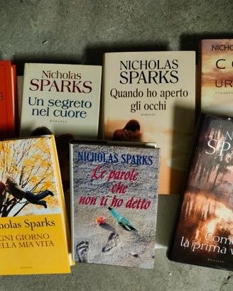 Serie di 7 libri di Nicholas Sparks (usati)