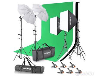 Neewer - Kit di illuminazione per fotografia
