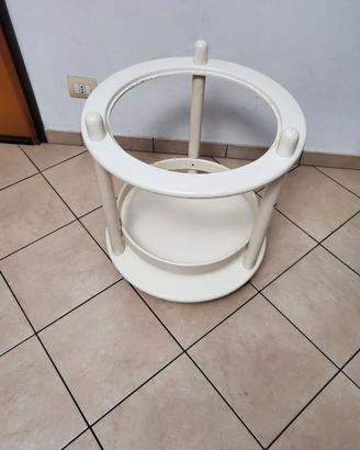 carrello portaoggetti con rotelle