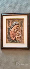 Quadro Madonna con Bambino  -BERTAGNA