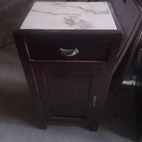 COMODINO ANTICO CON PIANO IN MARMO ..