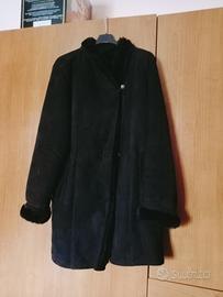 CAPPOTTO MONTONE DONNA ORIGINALE SHEARLING TAGLIA 